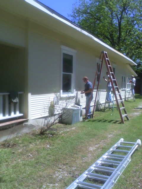 refinishing historical district home